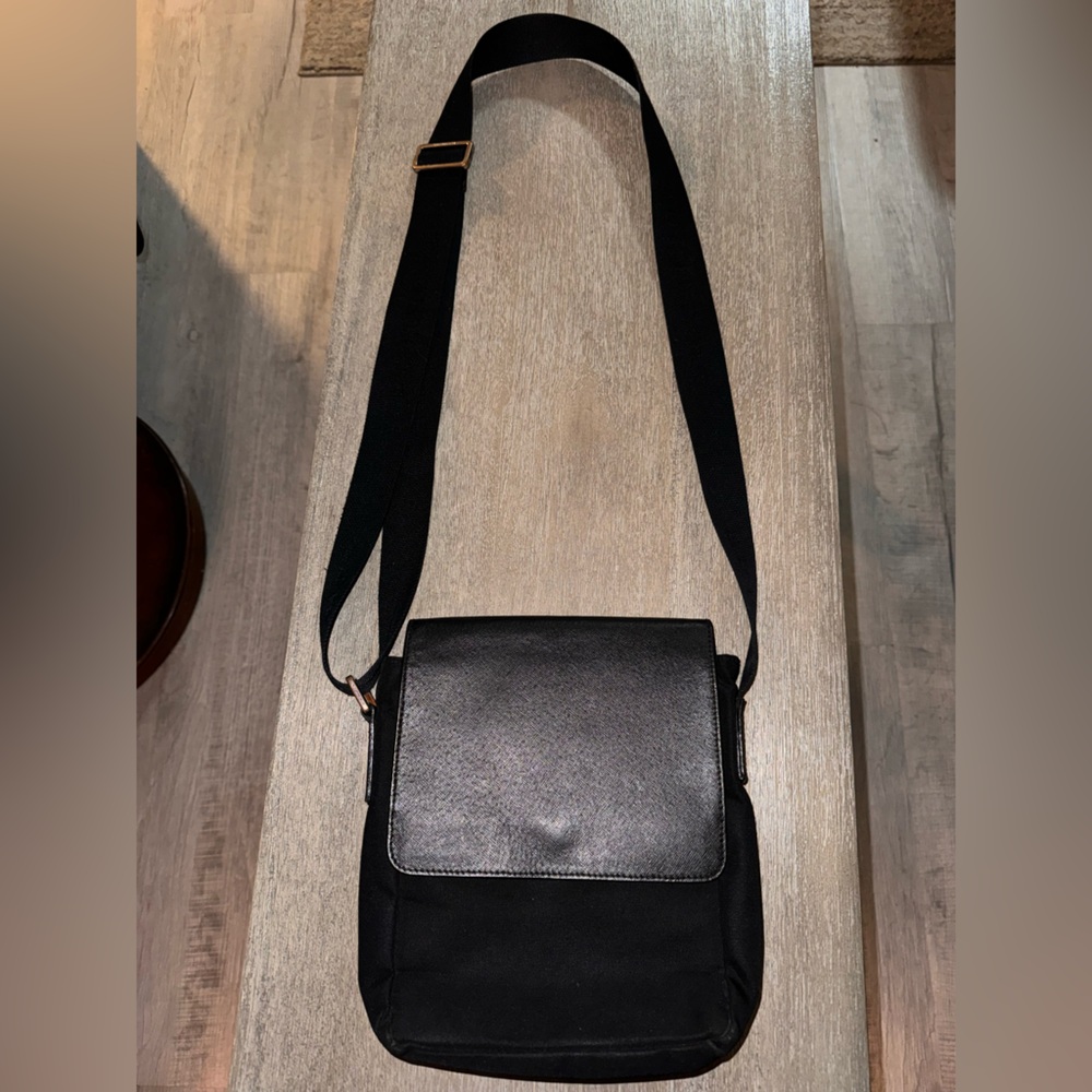 Burberry Black Messenger Bag